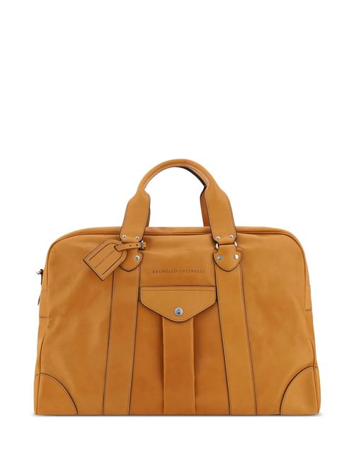 Borsa in pelle marrone Brunello Cucinelli | MBTGU394C001